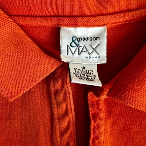 Orange polo top - Picture 6 of 6